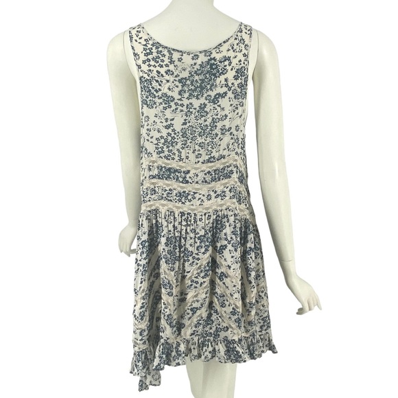 Free People Floral Trapeze Slip in Ivory Small - Picture 9 of 13